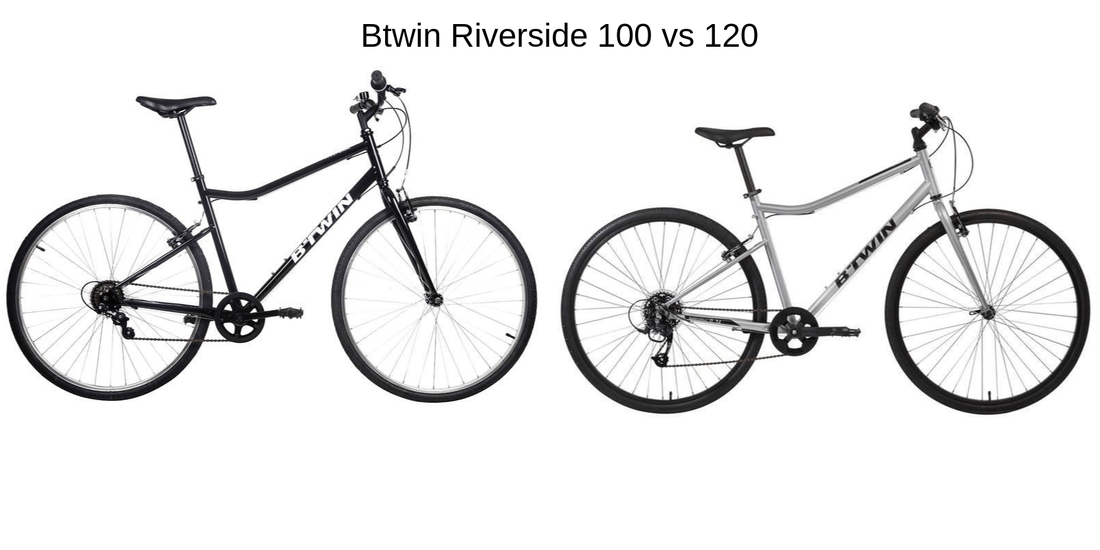 Btwin Riverside 100 Vs 120 [Price 